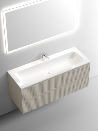 Тумба под раковину Sancos SNOB T SNT120CE 120х45х50 подвесная цвет бежевый